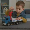 LEAN TOYS vilkikas su metaline kabina, šviesomis ir garsais