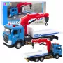 LEAN TOYS vilkikas su metaline kabina, šviesomis ir garsais