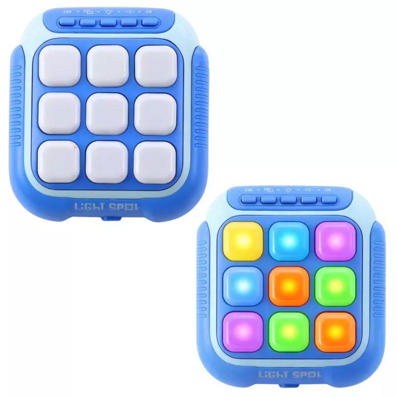 LEAN TOYS Žaidimų konsolė elektroninė arkadinė edukacinė 6 žaidimų režimai