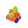 LEAN TOYS Statybinių transporto priemonių rinkinys su gyvūnėliais mažiems vaikams, spalvingas, 3 vnt.