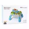 LEAN TOYS Interaktyvus edukacinis stalas mažiems vaikams su garso moduliais