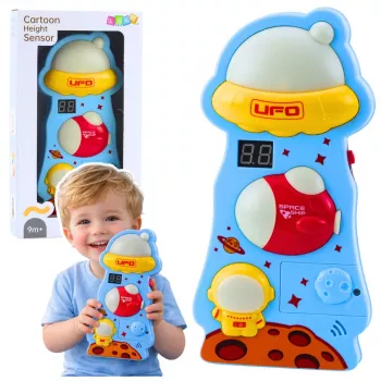 LEAN TOYS Interaktyvi lenta su ūgio jutikliu, šviesomis ir garsais
