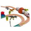 LEAN TOYS Dinosaur Park Electric Train Set with Lights and Sounds 76 cm