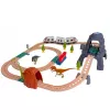LEAN TOYS Dinosaur Park Electric Train Set with Lights and Sounds 76 cm