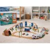 LEAN TOYS Electric Interactive Train Cars Tunnel Volcano Dinosaurs 95 cm