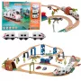 LEAN TOYS Electric Interactive Train Cars Tunnel Volcano Dinosaurs 95 cm