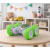 LEAN TOYS nuotoliniu valdymu akrobatinis visureigis 360° žalias 1:32