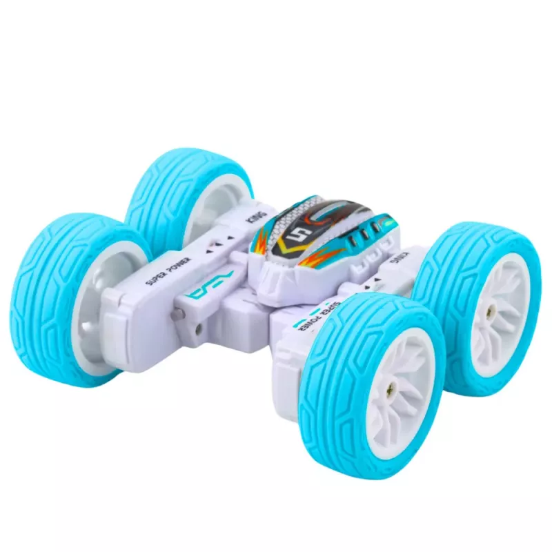 LEAN TOYS nuotoliniu valdymu akrobatinis visureigis 360° mėlynas 1:32
