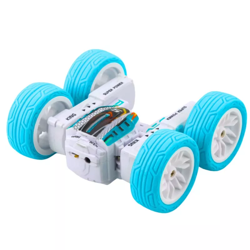 LEAN TOYS nuotoliniu valdymu akrobatinis visureigis 360° mėlynas 1:32