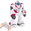LEAN TOYS Interaktyvus nuotolinio valdymo robotas RC 16 funkcijų šviesos garsai rožinis