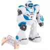 LEAN TOYS Interaktyvus nuotoliniu valdymu robotas RC 16 funkcijų šviesos garsai mėlyna