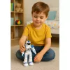 LEAN TOYS nuotolinio valdymo edukacinis robotas RC kalbantis šokantis šviesos garsai mėlyna