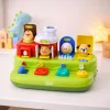 LEAN TOYS Interaktyvus edukacinis žaislas mažiems vaikams - Ūkio gyvūnėliai