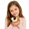 LEAN TOYS Jūrų kiaulytė Realistinis minkštas kailinis gyvūnėlis rudas 12 cm