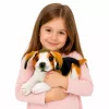 LEAN TOYS Pliušinis Biglio Šuo, Minkštas Žaislas, 25 cm