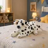 LEAN TOYS Plush Dalmatian Dog Cuddly Toy Soft Dog 25 cm