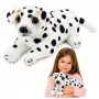 LEAN TOYS Plush Dalmatian Dog Cuddly Toy Soft Dog 25 cm
