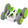 LEAN TOYS nuotoliniu valdymu stunto automobilis RC šviesos dūmai drift 360° žalias