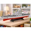 LEAN TOYS RC lėktuvnešis karo laivas nuotoliniu valdymu su LED apšvietimu 1:390