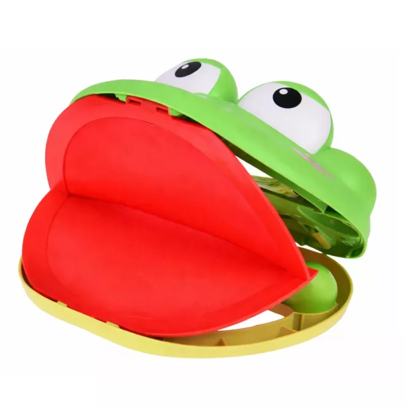 LEAN TOYS Frog Ball Catchers Launchers Arcade Sports Game For Kids