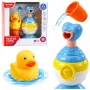 LEAN TOYS vonios žaislų rinkinys Anties muilo dozatorius puodelis mėlynas