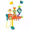 LEAN TOYS Overflow Bath Toy Wheel Cups Shower