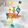 LEAN TOYS Overflow Bath Toy Wheel Cups Shower