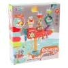 LEAN TOYS Overflow Bath Toy Wheel Cups Shower