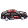 LEAN TOYS RC Coupe nuotoliniu valdymu dreifinis automobilis su keičiamais ratais juodas 1:24