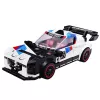 LEAN TOYS Construction Bricks Sports Car Robot 2in1 White 320 pcs