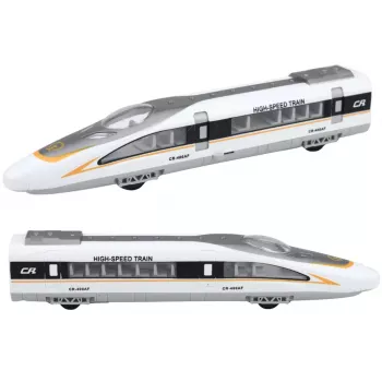 LEAN TOYS High Speed Express Train Opening Doors Motorized Lights Sounds