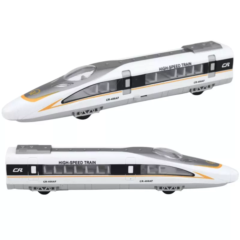 LEAN TOYS High Speed Express Train Opening Doors Motorized Lights Sounds