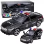 LEAN TOYS SWAT Special Unit Car Opening Doors Drive Lights Sounds Black