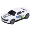 LEAN TOYS Policijos sunkvežimis, vilkikas, automobilis, sraigtasparnis su šviesomis ir garsais