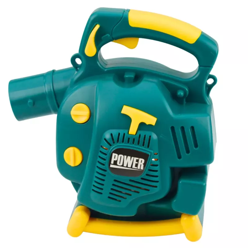 LEAN TOYS Sodo lapų pūstuvas vaikams, pučia garsus, žalias