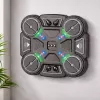 LEAN TOYS Interaktyvus muzikinis bokso skydas su LED lemputėmis, 3 lygiai, juodas