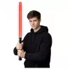 LEAN TOYS LED šviesos kardas su garsais, metaline rankena, 75 cm