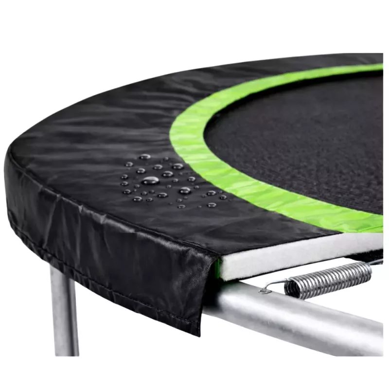 Lean Spring Pad for Trampoline Black 360-376 cm 12 ft