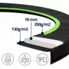 Lean Spring Pad for Trampoline Black 360-376 cm 12 ft