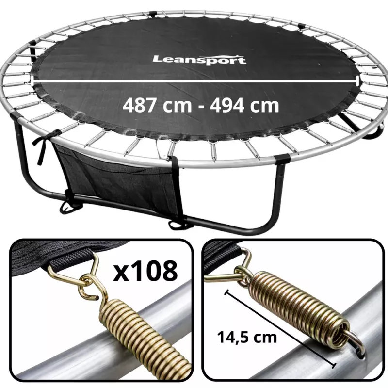 LEAN Trampoline Jumping Mat Replacement Part 487-494CM 16FT