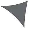 LEAN Garden Sun Sail Waterproof Triangle Gray 400x400 cm