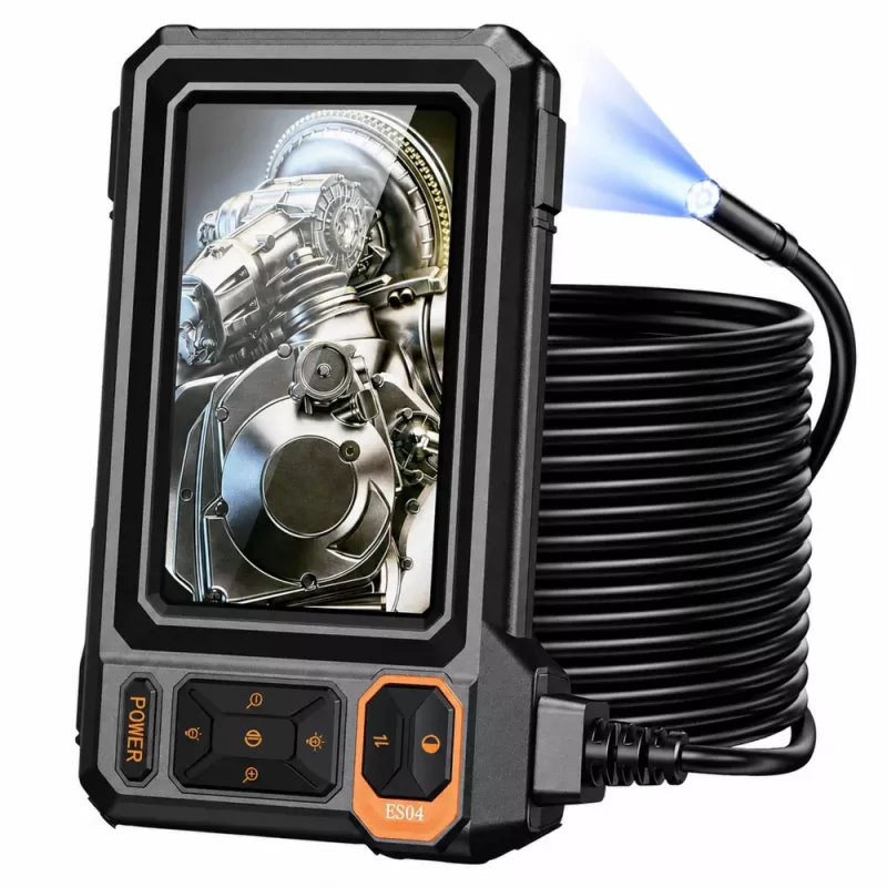 LEAN Wired Endoscope Inspection Camera 8 LEDs LCD 4.3'' IP67