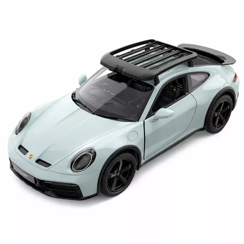 RASTAR Porsche 911 Dakar standartinė versija nuotoliniu būdu valdomas RC automobilis 1:14 geltonas