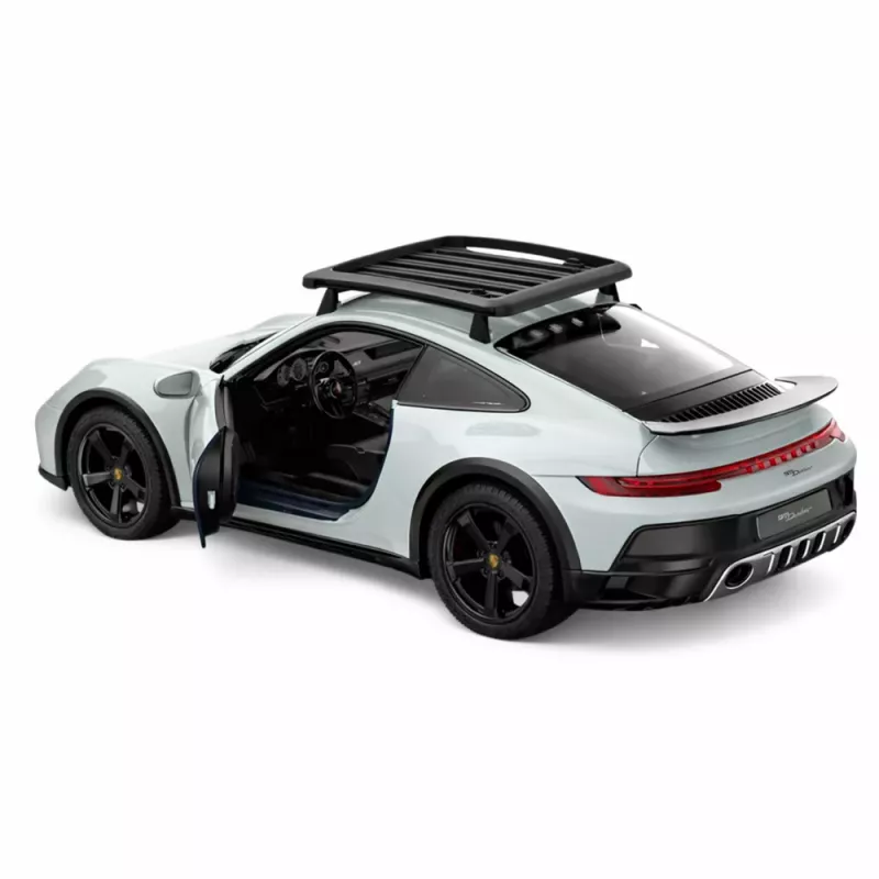 RASTAR Porsche 911 Dakar standartinė versija nuotoliniu būdu valdomas RC automobilis 1:14 geltonas