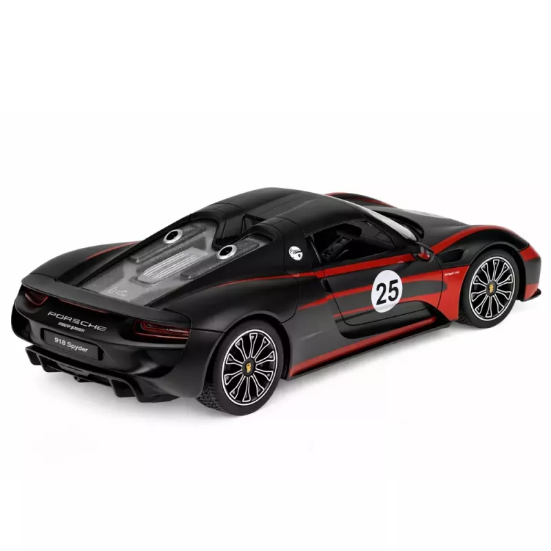 Porsche 918 Spyder Performance nuotoliniu valdymu valdomas automobilis RC juodas Rastar 1:14