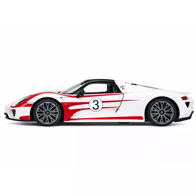 RASTAR Porsche 918 Spyder Performance nuotoliniu valdymu valdomas automobilis RC baltas 1:14