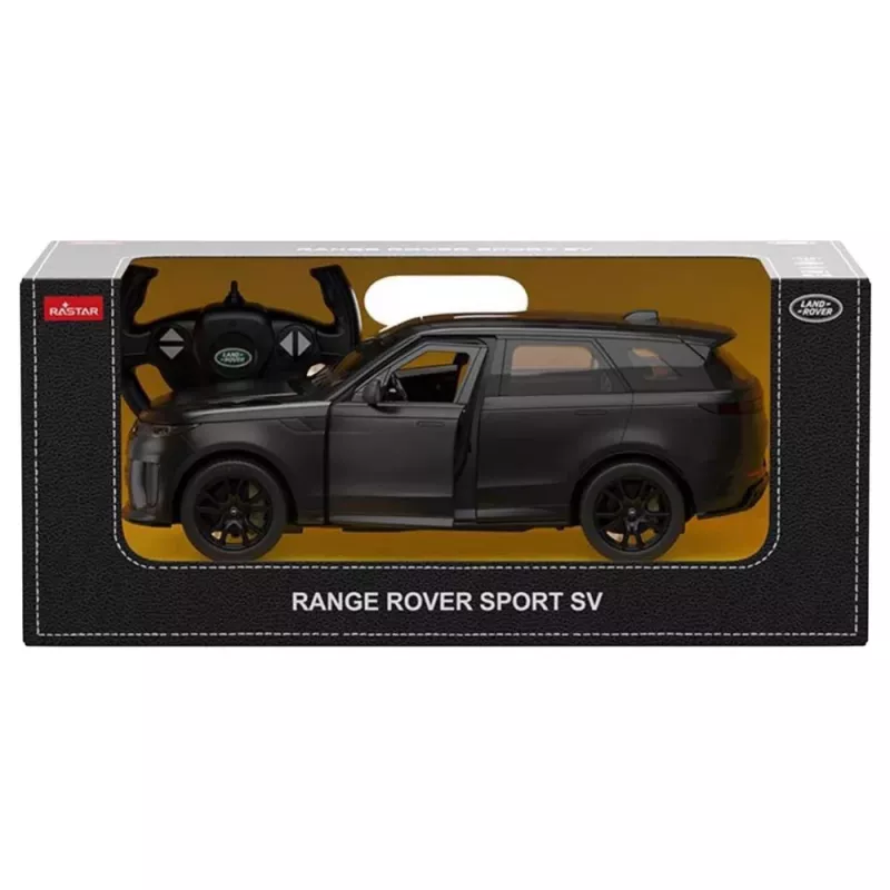 Rastar 1:14 Range Rover Sport SV nuotoliniu valdymu automobilis juodas