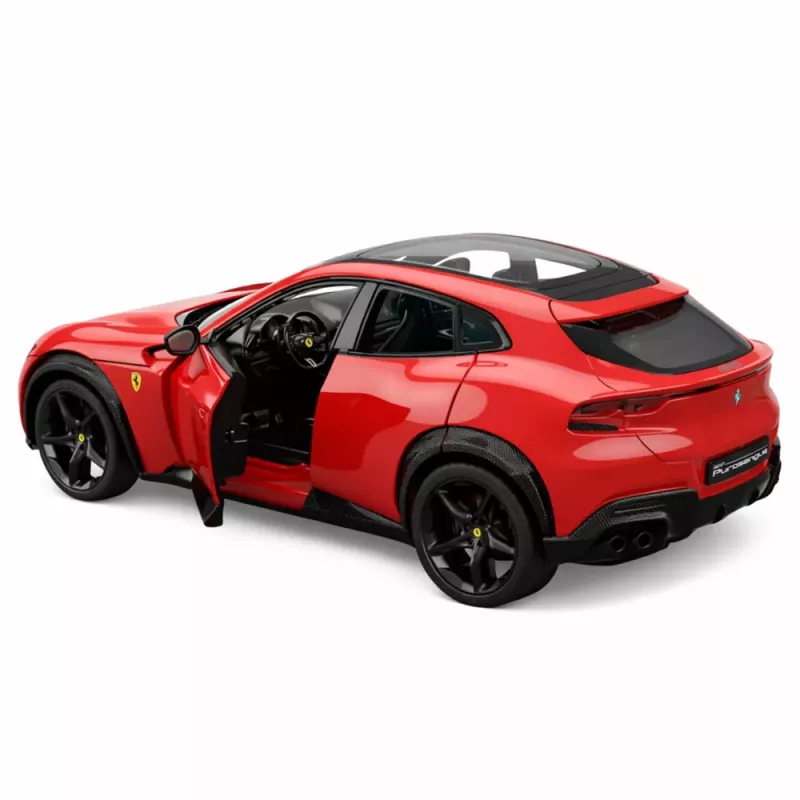 Ferrari Purosangue nuotolinio valdymo automobilis raudonas Rastar 1:24