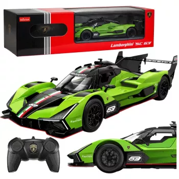 RASTAR Lamborghini SC63 nuotolinio valdymo automobilis 1:24 žalias 2,4 GHz RTR