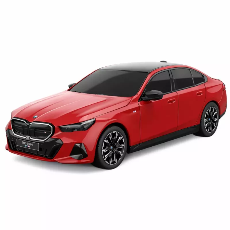 BMW i5 nuotolinio valdymo automobilis RC raudonas Rastar 1:24